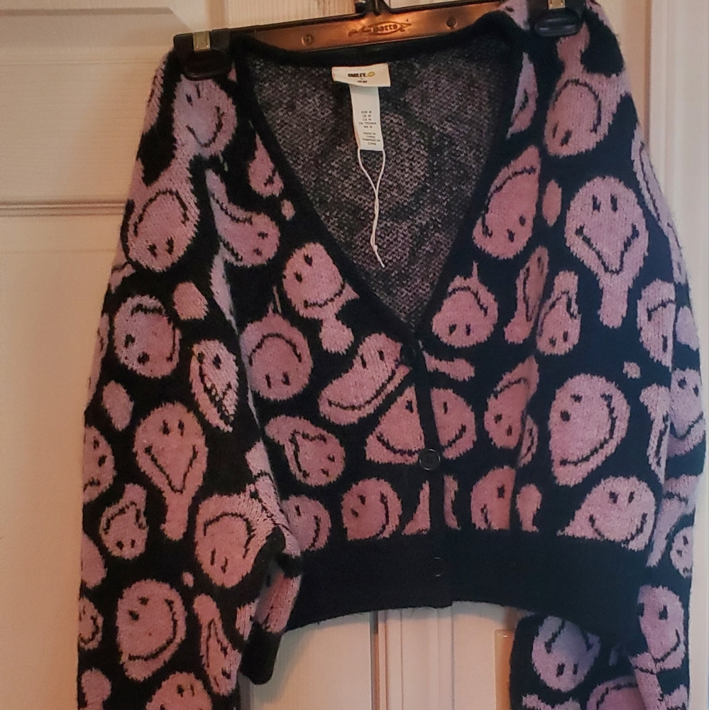 New H&M x Smiley cardigan